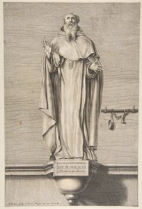 Svatý Petr Nolscus.n.d. od Nicolas Pitau