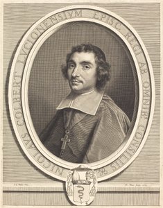 Nicolas Colbert od Nicolas Pitau I after Claude Lefebvre