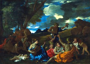 Le Grand Bacchanal, 1627-1628 od Nicolas Poussin