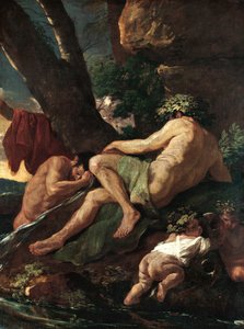 Midas se myje u pramene Pactolus od Nicolas Poussin