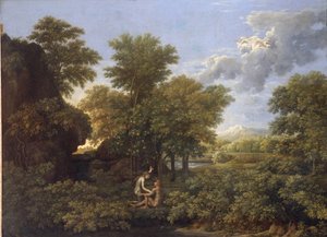Jaro nebo pozemský ráj od Nicolas Poussin