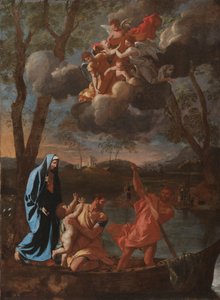 Návrat Svaté Rodiny do Nazareta, c. 1627. od Nicolas Poussin