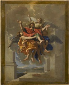 Extáze svatého Pavla, 1650. od Nicolas Poussin