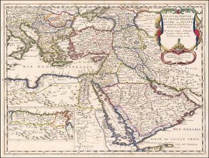 1654 mapa - Statky říše Velkého pána Turků neboli osmanského sultána v Asii, Africe a Evropě