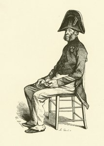 Důchodce (rytina) od Nicolas Toussaint (after) Charlet