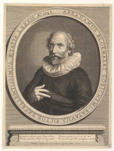 Portrét Abrahama Bloemaerta, 17. století. od Nicolas Visscher