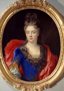 Portrét Anny Genevieve od Levise Ventadoura, princezny z Rohanu (nar. 1673) Malba od Nicolase de Largilliere (1656-1746) od Nicolas de Largillière