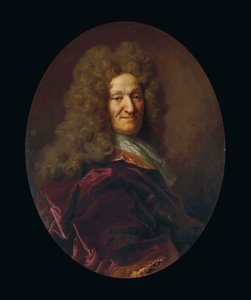 Portrét Jeana de La Fontaine, 73 let, asi 1694 (olej na plátně)