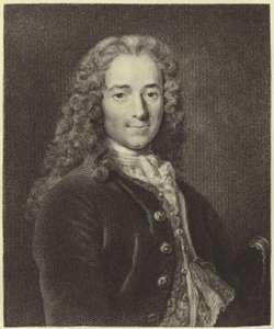 Voltaire (fotogravírování) od Nicolas de Largillière