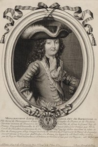 Rytý portrét Ludvíka, vévody burgundského (1682-1712)