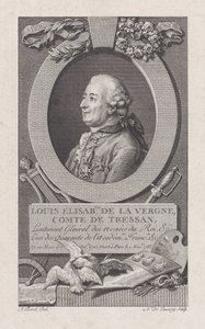 Portrét Louise Elisabeth de La Vergne, Comte de Tressan, 1783-92., 1783-92.