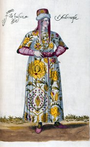 Turecká židovská žena (ilustrace)