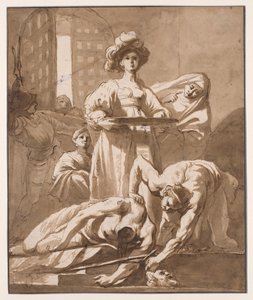 Salome s hlavou Jana Křtitele od Nicolaus Knüpfer
