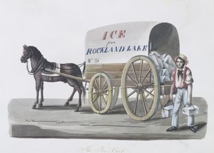 Vozík ledu, 1840-48