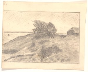 Pohled na Vejbjerggaard s Venø
