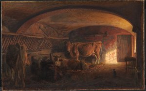 Italský kravín od Niels Skovgaard