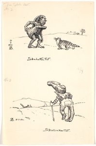 Dva návrhy "The Fat Cat" od Niels Skovgaard