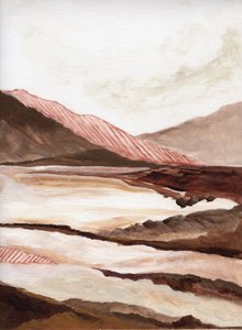 Terracotta Mountain Vista od Nikita Jariwala
