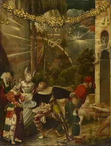 Stětí svatého Jana Křtitele, kolem roku 1517 (olej na borovém dřevě)