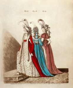 Odpolední šaty, 1795 od Niklaus von Heideloff