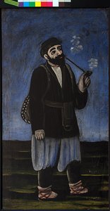 Porter Soso Par Pirosmani (Pirosmanashvili), Nico (18-1917). Olej na plátně, CZ: ્સ x3