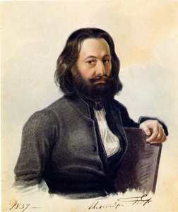 Portrét děkabristy Alexandra V. Podžio 1798-1873, 1837