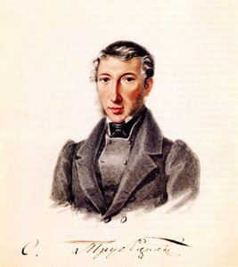 Portrét děkabristického prince Sergeje Petroviče Trubetskoye 1790-1860, 1839