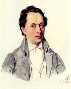 Portrét Leopolda Niemirowského 1810-1883, 1843 od Nikolai Alexandrovich Bestuzhev