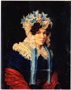 Portrét Lyubov Ivanovna Stepovaya 1783-1858, 1927 od Nikolai Alexandrovich Bestuzhev