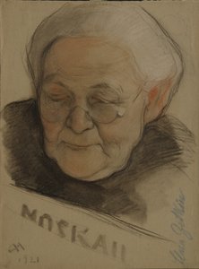 Portrét Clary Zetkinové 1857-1933, 1921