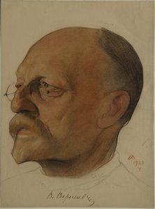Portrét Vicente Vikentieviče Vereshaeva 1867-1945, 1923