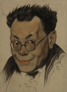 Portrét autora Alexeje M. Remizova 1877-1957, 1923