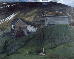 Měsíční svit od Nikolai Astrup