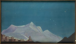 Hemis, klášter / obraz N. K. Roericha od Nikolai Konstantinowitsch Roerich