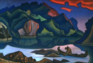 Skrytý poklad, 1947 od Nikolai Konstantinowitsch Roerich