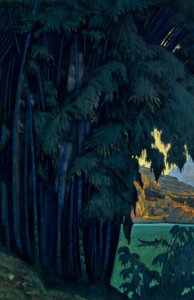 N.K.Roerich, Ašram, Cejlon od Nikolai Konstantinowitsch Roerich