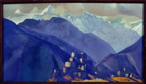 Stranghild. Klášter v horách od Nikolai Konstantinowitsch Roerich