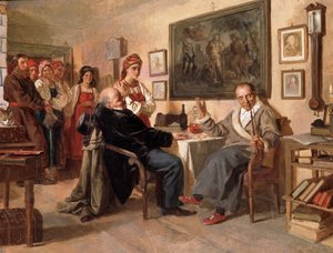 Trh. Prodej nevolníků od Nikolai Vasilievich Nevrev