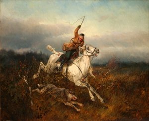 Lov vlků, 1870