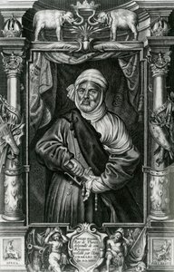 Abu l-Hasan Ali, také nazývaný Muley Hacén, 1535 od Nikolaus van der Horst