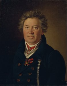 Portrét architekta Fjodora Kirilloviče Sokolova 1752-1824, 1819