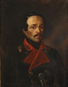 Portrét básníka Michaila Lermontova 1814-1841, 1854-1858