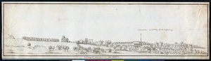 Charonne, c.1677 (pero a inkoust s mytím na papíře)