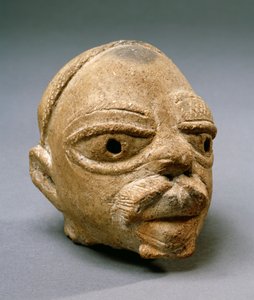 Hlava (terakota) od Nok Culture