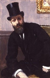 Portrét Hippolyta Fortina od Norbert Goeneutte