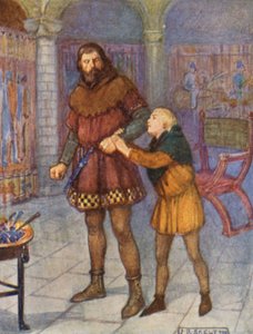 Ilustrace k Shakespearovým příběhům (barevná litografie)