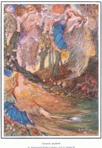 Titania spí (Sen noci svatojánské)