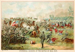 Stonewall Jackson, v bitvě u Bull Run od North American