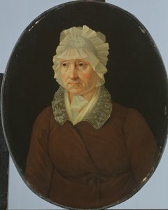 Portrét staré ženy, kolem roku 1800