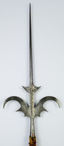 Corsesca, cca 1600-20 (ocel, mosaz a dřevo s moderním sametem) od Northern Italian School